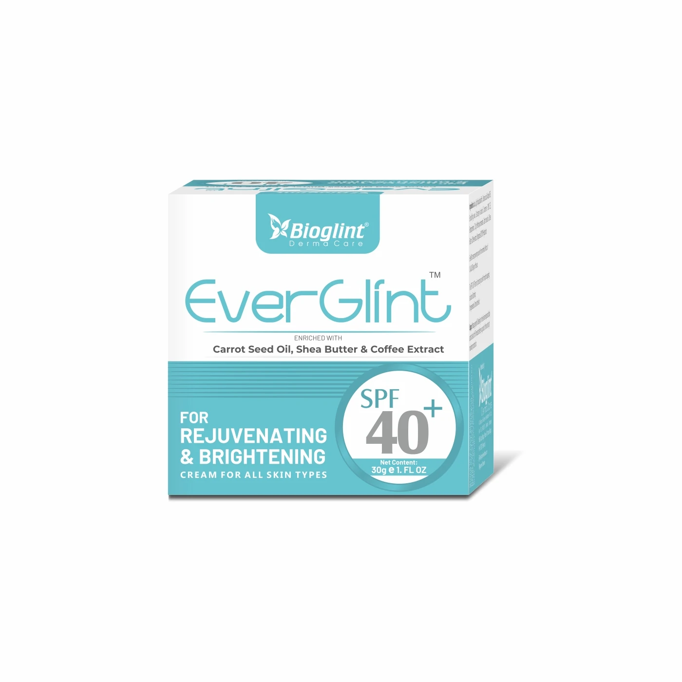 Bioglint Ever Glint Rejuvenating and Brightening Cream with SPF 40+