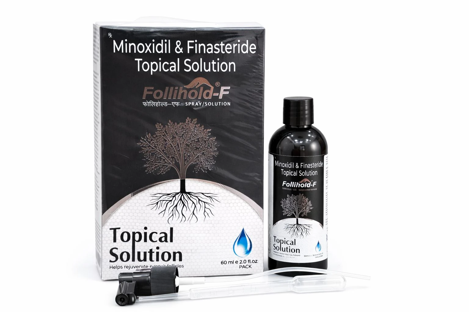 Bioglint Follihold-E Minoxidil and Finasteride Topical Solution