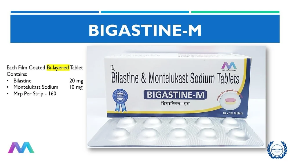 Bilastine M by Mensa Futura Life Sciences.