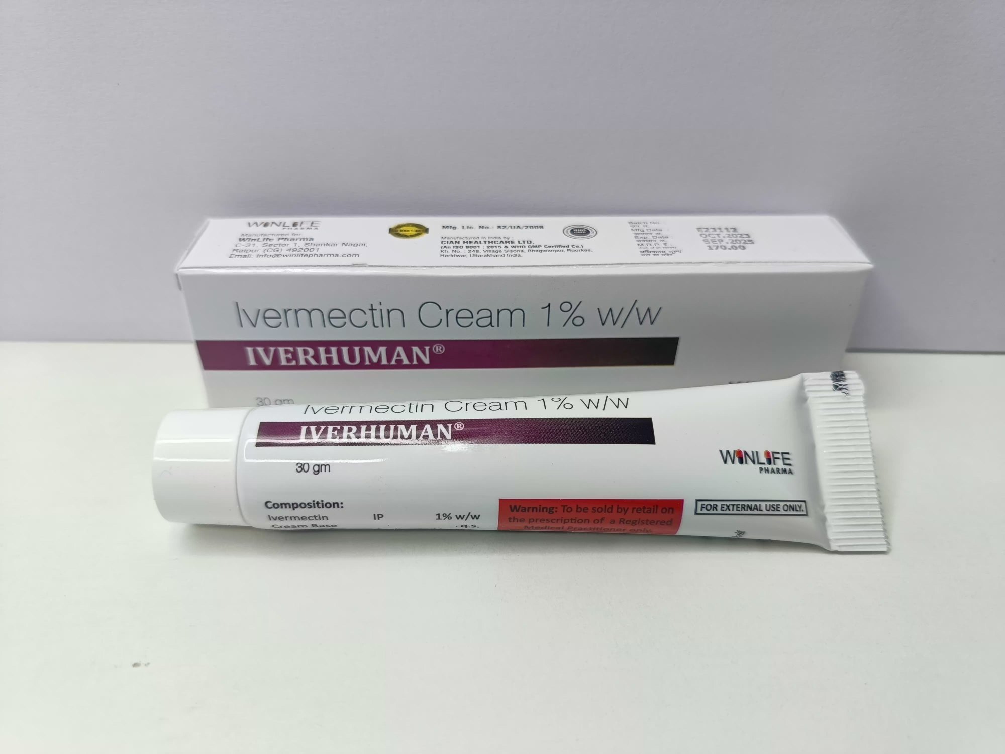 Iverhuman 1% Cream