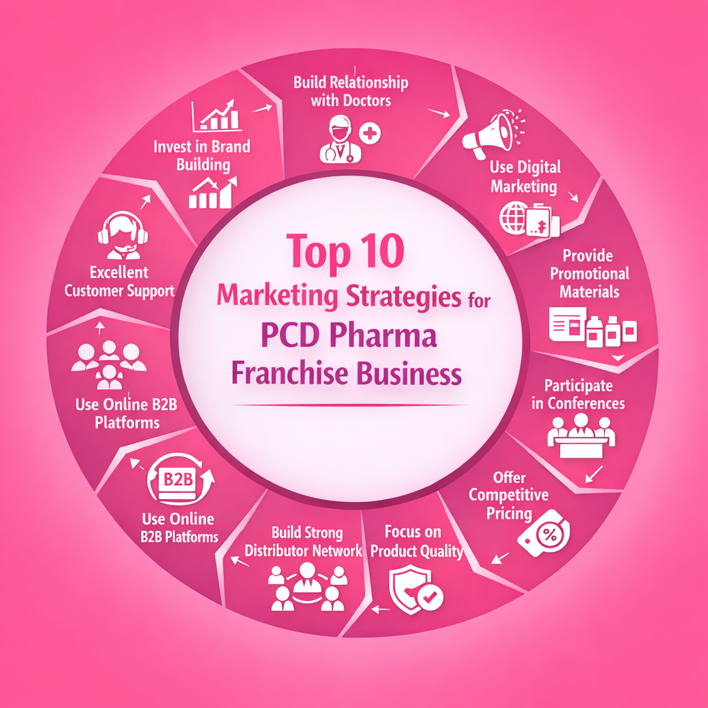 marketing startegies for PCD francihse