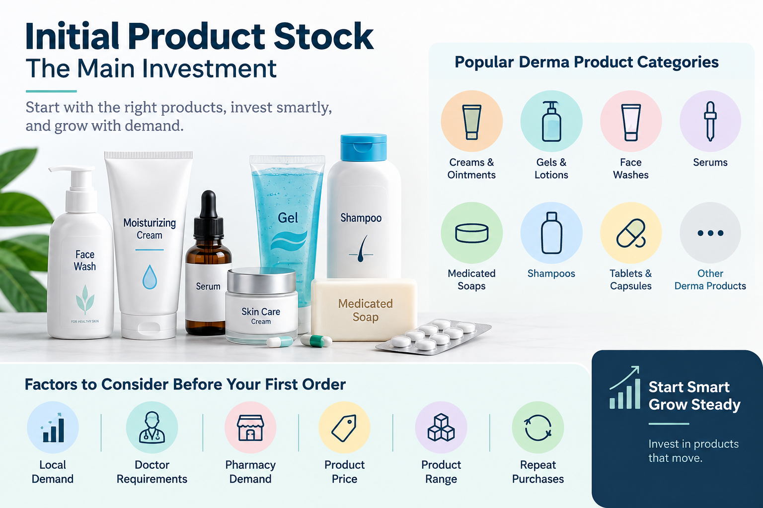 Minimum Investment Required for a Derma PCD Franchise