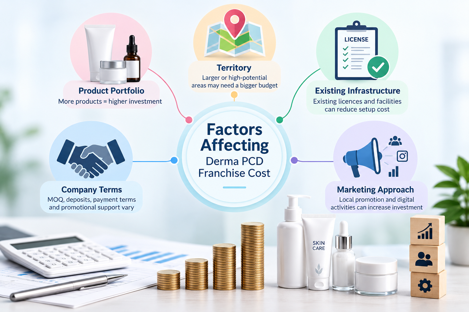 Minimum Investment Required for a Derma PCD Franchise
